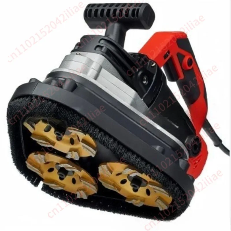 Small Portable Discs Concrete Grinder Hand Held Edge Grinding Polishing Floor Grinder Machine