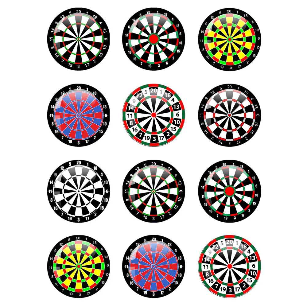 السهام الإبداعية المستهدفة الزجاج كابوشون ، قبة الصورة ، مسطحة الظهر ، مما يجعل النتائج ، الهدايا والمجوهرات ، 10 من من من من من من من الخلف #1