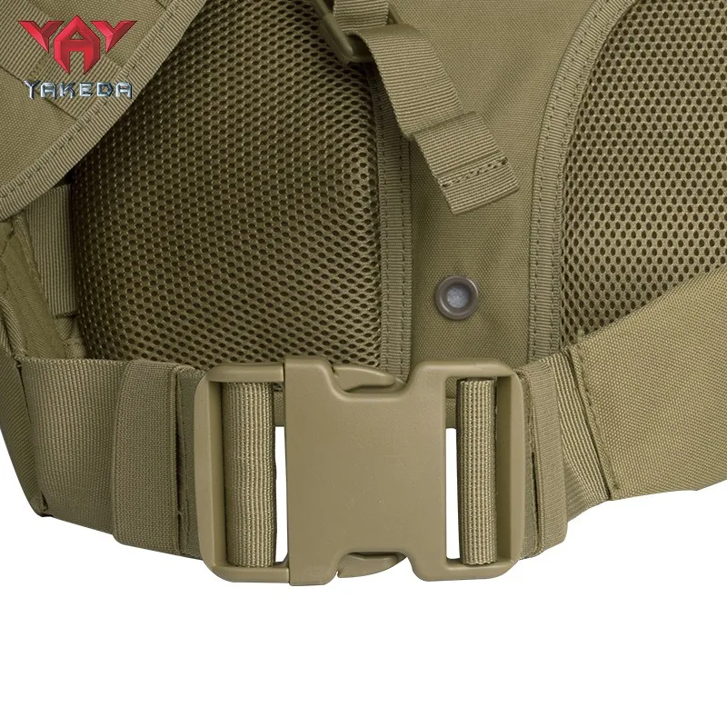 Large Khaki Multi-functional Outdoor Sports Backpack Cycling Hiking Waterproof Tactical  Camouflage Color Bag Security