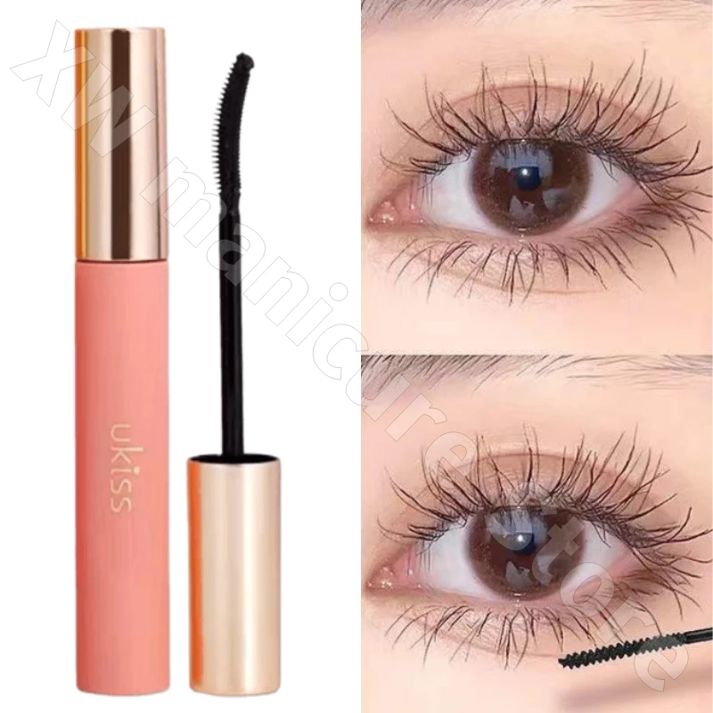 Ukis Curly and Not Easy To Smudge Setting Liquid Thick and Long-lasting Sunflower Mascara with Long and Thin Brush Head