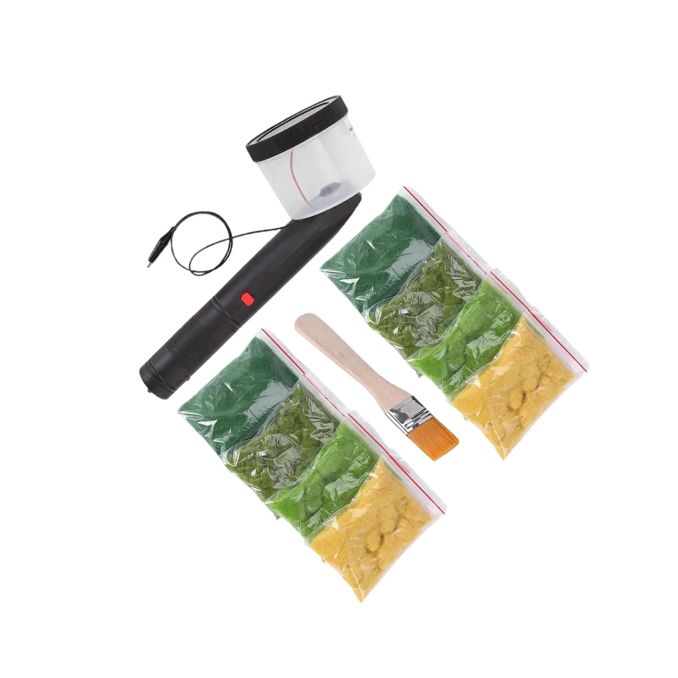 

Static Flocking Machine Train Model Flocking for Diorama Architectural Model Mix Grass Powder