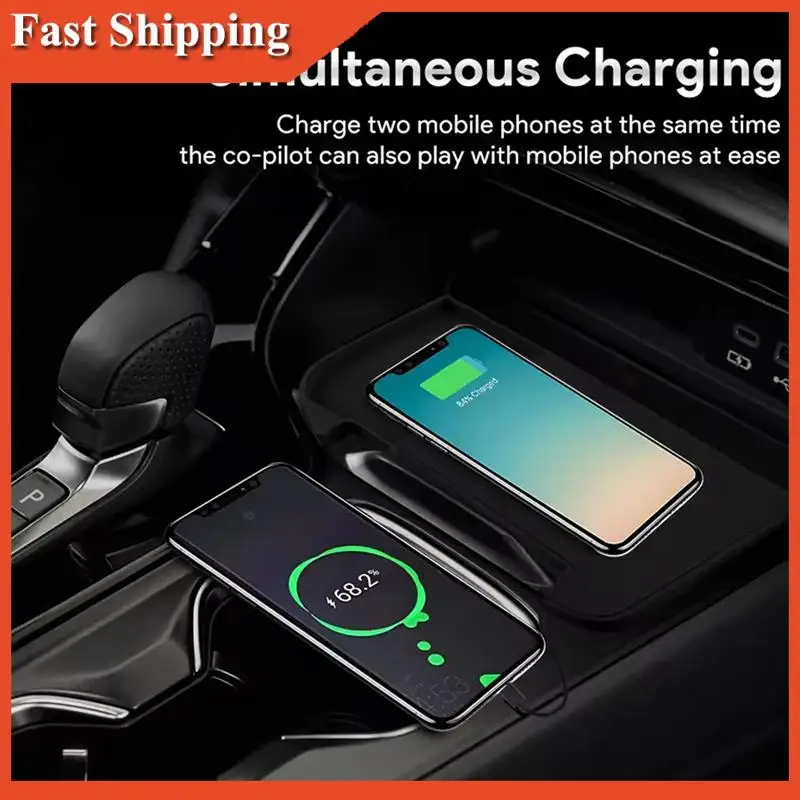 

A90E-15W Car Wireless Charger Mobile Phone Fast Charging Holder LHD For Lexus NX 2022 2023 2024 350H NX350H Accessories
