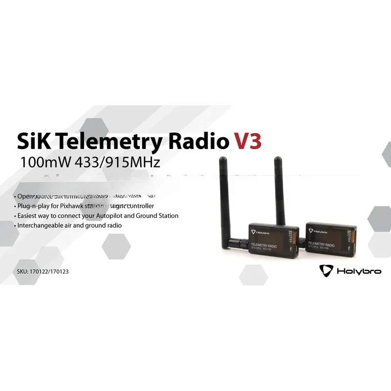 Holybro Sik Telemetry V3 Data Transmission Radio