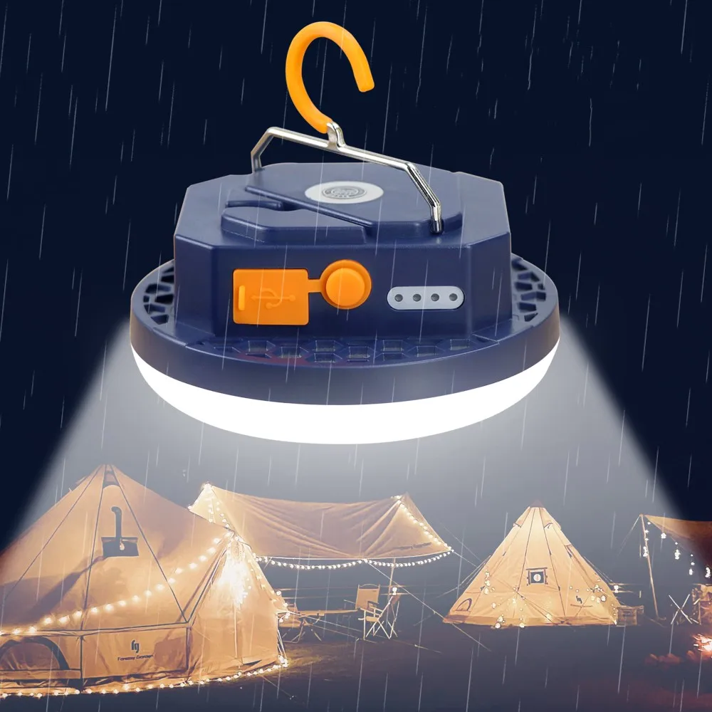 

Портативная солнечная лампа для кемпинга с USB-зарядкой, светодиодная, многофункциональная, для использования на открытом воздухе, с магнитным креплением, подвесная, для кемпинга
