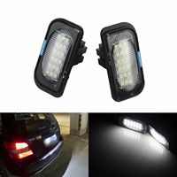 LED License Number Plate Light Lamps Bulb Mercedes Benz W203 C230 C240 Canbus