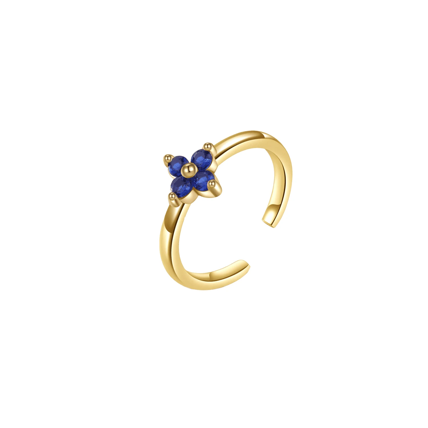 Women's Gold Plated Zircon Toe Ring, Luxury Summer Accessory