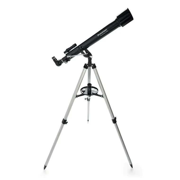 Celestron  POWERSEEKER 60AZ Telescope for Beginners  Astronomical refractor telescope with fully coated glass optics