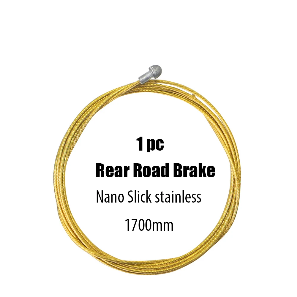 1pc Bike Pro Innen Kabel Draht Nano Slick Poliert Edelstahl Straße Berg Fahrrad Linie Bremse Shift Schaltwerk Kabel – Detail 6