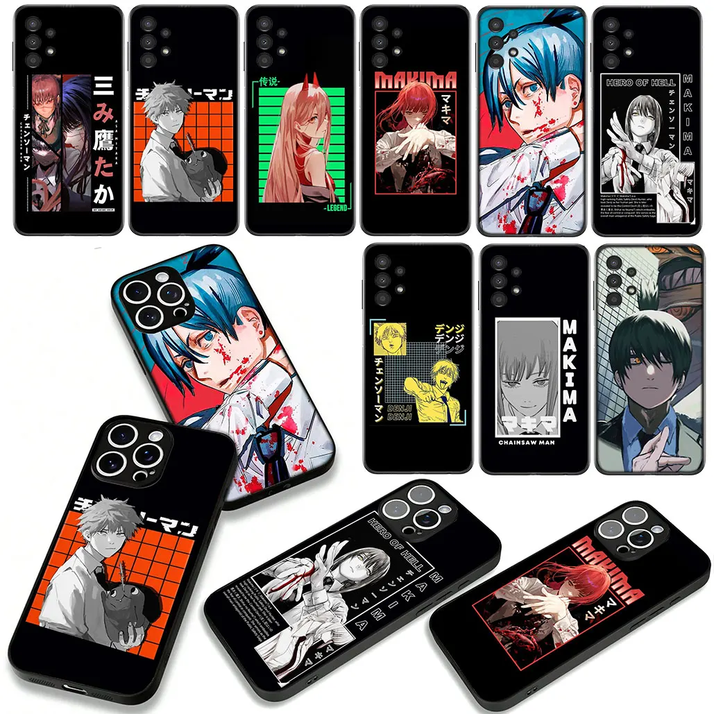 Чехол для телефона Makima Tatsuki Fujimoto Chainsaw Man Gir, чехол для Xiaomi Redmi Note 11 9 8 7 10 Pro 14C 7A 9A 9T 10A 10C 11A 9C NFC Чехол для телефона Makima Tatsuki Fujimoto Chainsaw Man Gir, чехол для Xiaomi Redmi Note 11 9 8 7 10 Pro 14C 7A 9A 9T 10A 10C 11A 9C NFC