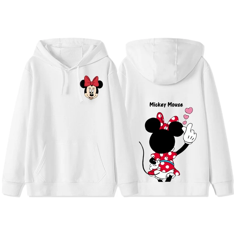 Anime Cartoon Mickey Mouse Disney Donald Duck Daisy Duck Couple Hooded Hoodie kids men women Coat hoodie sweatshirt Pullover top