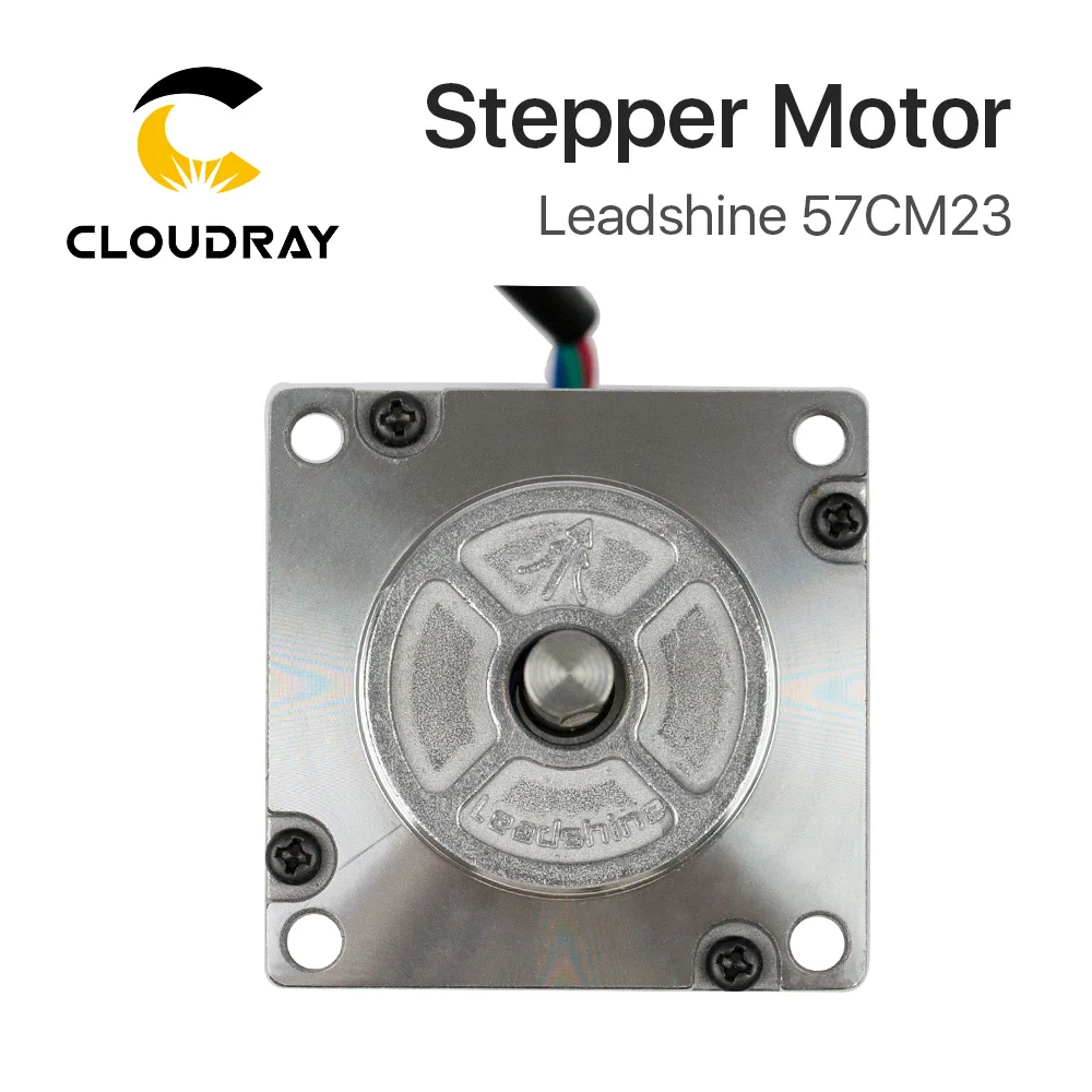 Cloudray Leadshine 2 Phase Stepper Motor 57CM23 for NEMA23 5.0A 2.3NM Length 76mm Shaft 8mm for Co2 Laser Engraving Machine