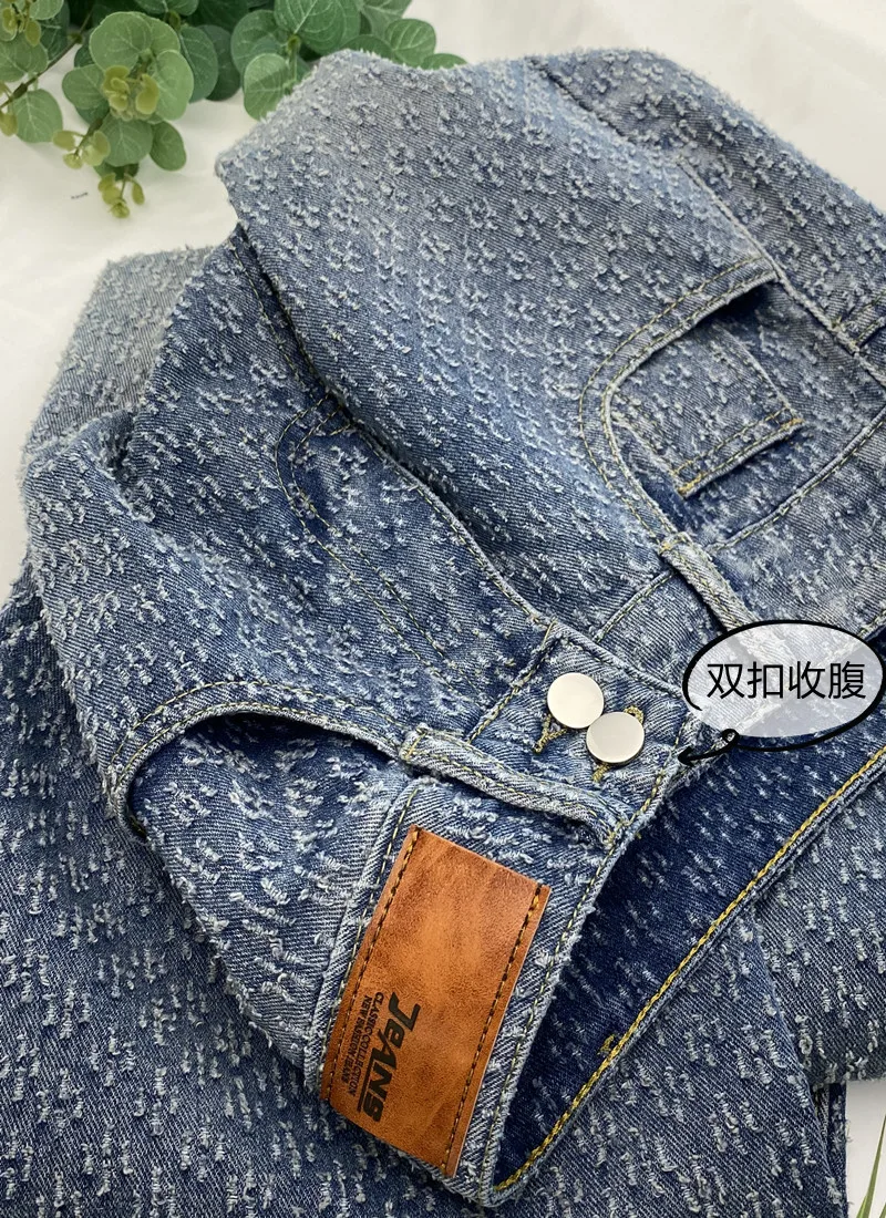 Straight Denim Women's Spring 2023 New Design Sense Niche Retro Loose and Versatile High Waisted Wide Leg Pants Baggy Jeans