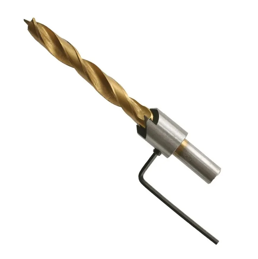 For Wood Drill Bits 7 Pieces Three Point 310mm Length for For Woodworking with Unique Opening to Reduce Slippage During Drilling