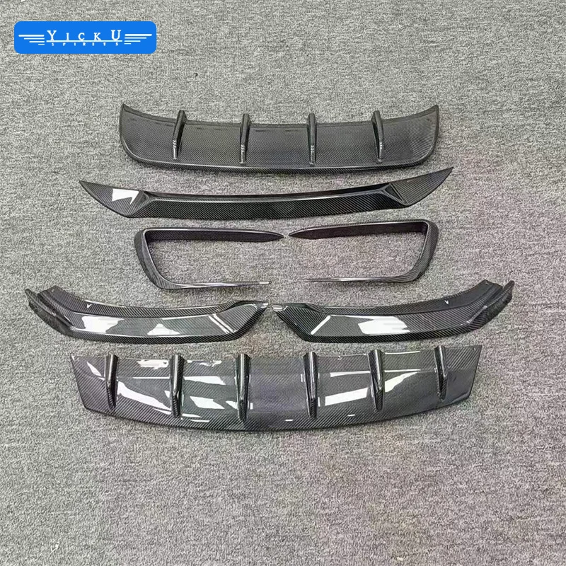 

Carbon Fiber Material for 2016-2023 Maserati Levante Modified LD Style Body Kit Front Lip Rear Lip Air Knife Rear Wing