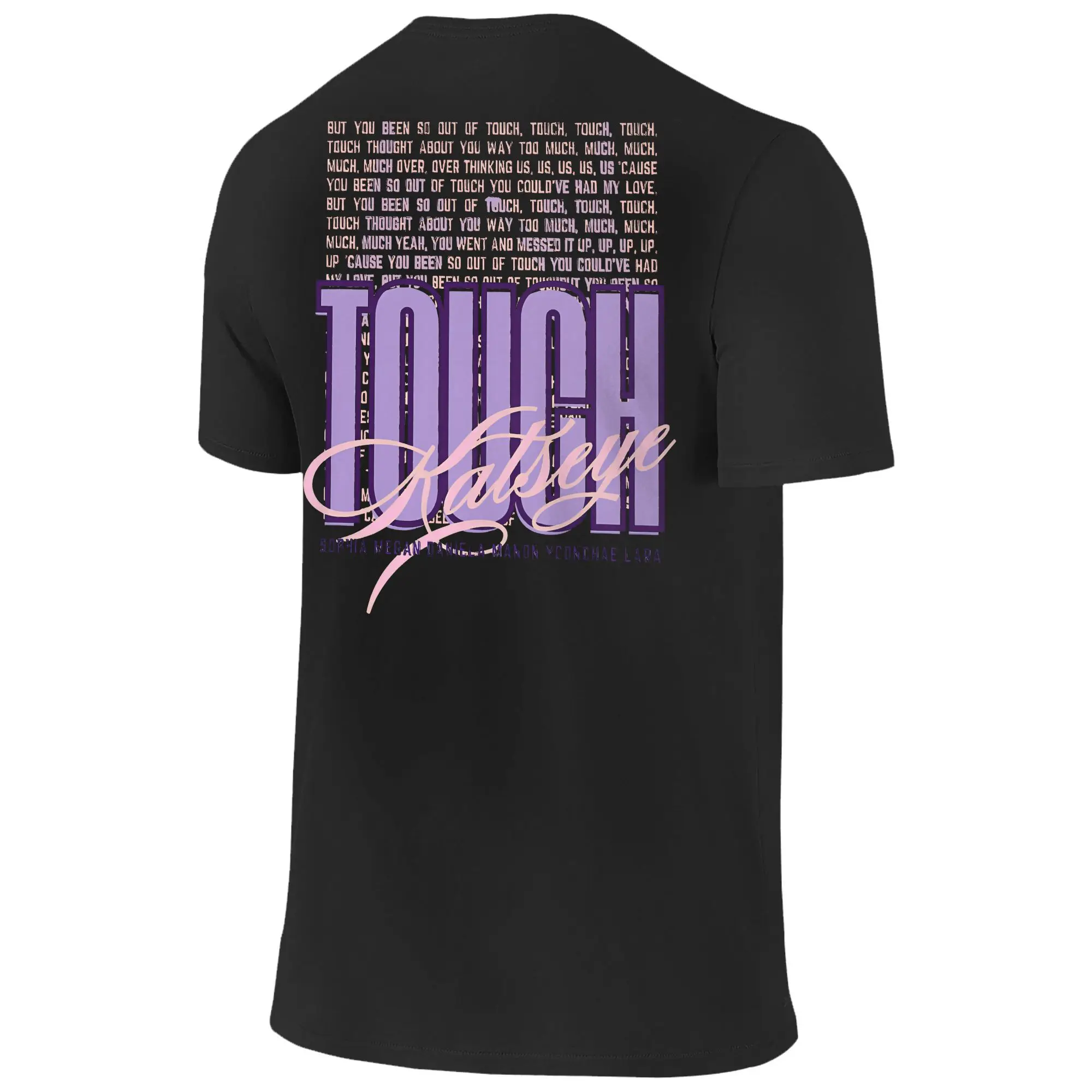 Touch Katseye T-Shirt Sommer Y2K Lustige T Shirts Baumwolle Beliebte T-shirt Für Mann Kurzarm Casual Tees