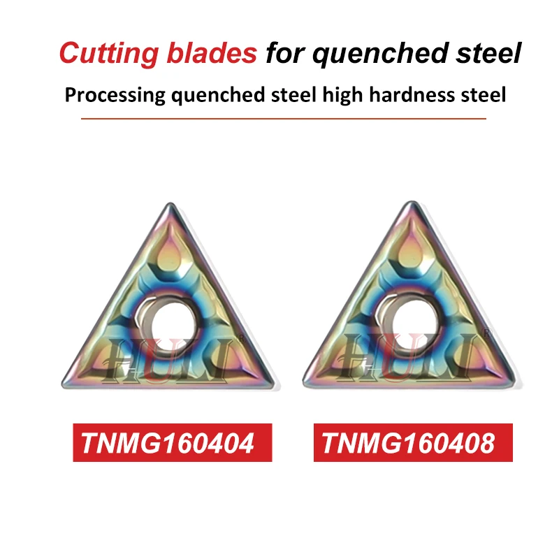 TNMG160404-TF TNMG160408-TF TF918 DESKAR 100% Original Numerical Control Lathe Triangle Blade Hardened Steel Tool Cutting Tools