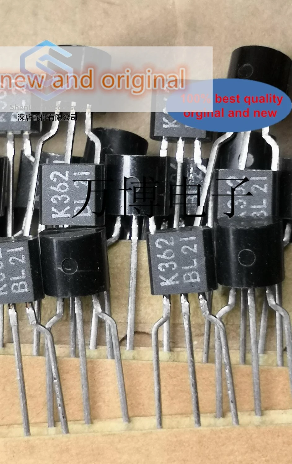 5pcs only orginal new 2SK362-BL 2SK362BL K362 BL file (2SK363)