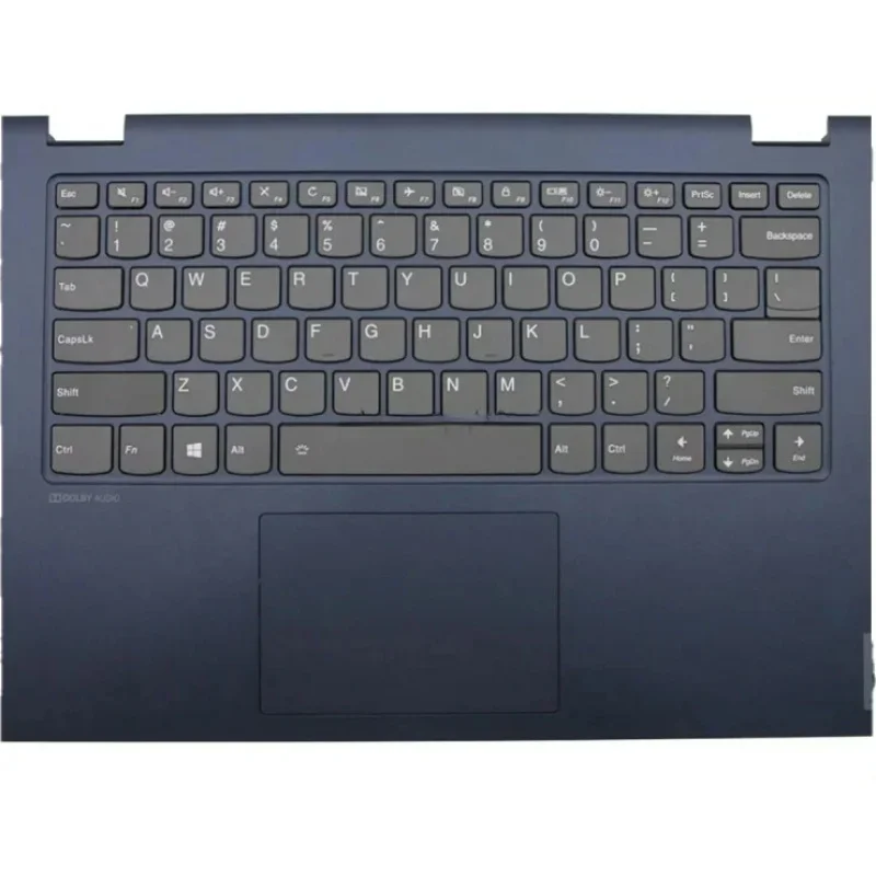 New For Lenovo IdeaPad C340-14 C340 -14API IWL IML Flex-14 Palmrest Upper Case w/ Backlit Keyboard 14