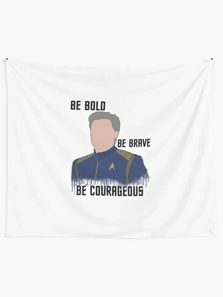 Be Bold. Be Brave. Be Courageous. Tapestry Nordic Home Decor Mushroom Room Decorations Aesthetics Carpet Wall Tapestry