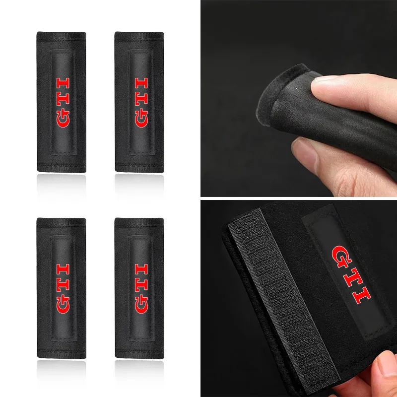 Auto-Zuggriff-Handschuhe Dachgriff-Schutzabdeckung Emblem für VW GTI Jetta MK5 MK6 Golf-4 5 6 7 Passat 3B7 601 171 B5 B6 B7 T4 T5