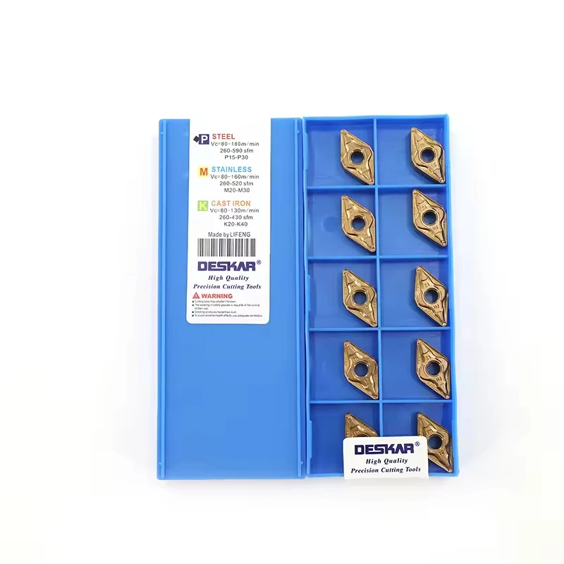 For DNMG150612-PM LF9018 High Quality CVD Carbide Inserts External Turning Tool CNC Lathe Cutter OEM Customizable for Steel
