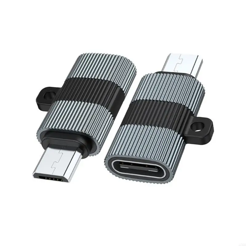 Bộ chuyển đổi MicroUSB thành Loại C, MicroUSB nam sang Loại C Kết nối nữ 480Mbps Tốc độ truyền dữ liệu và Sạc dữ liệu