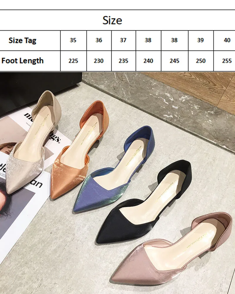 Women\'s Pointed Heels 3-5cm صنادل كعب tacones Comfortable Non Slip Shoes Solid Pumps Sandals Party Dress Shoes