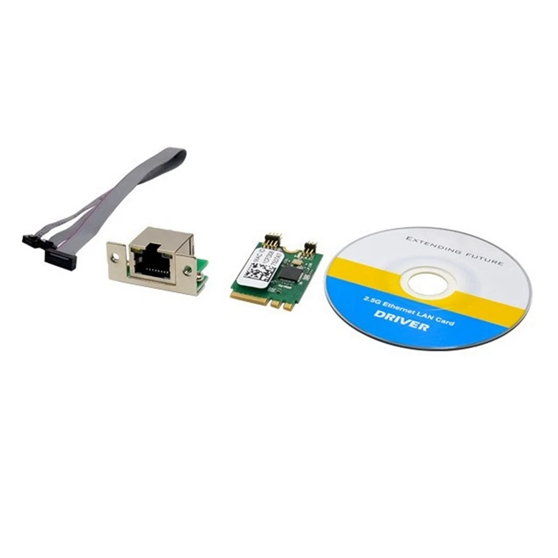 Hot TTKK 6X M.2 A+E KEY 2.5G Ethernet LAN Card RTL8125B Industrial Control Network Card PCI Express Network Adapter