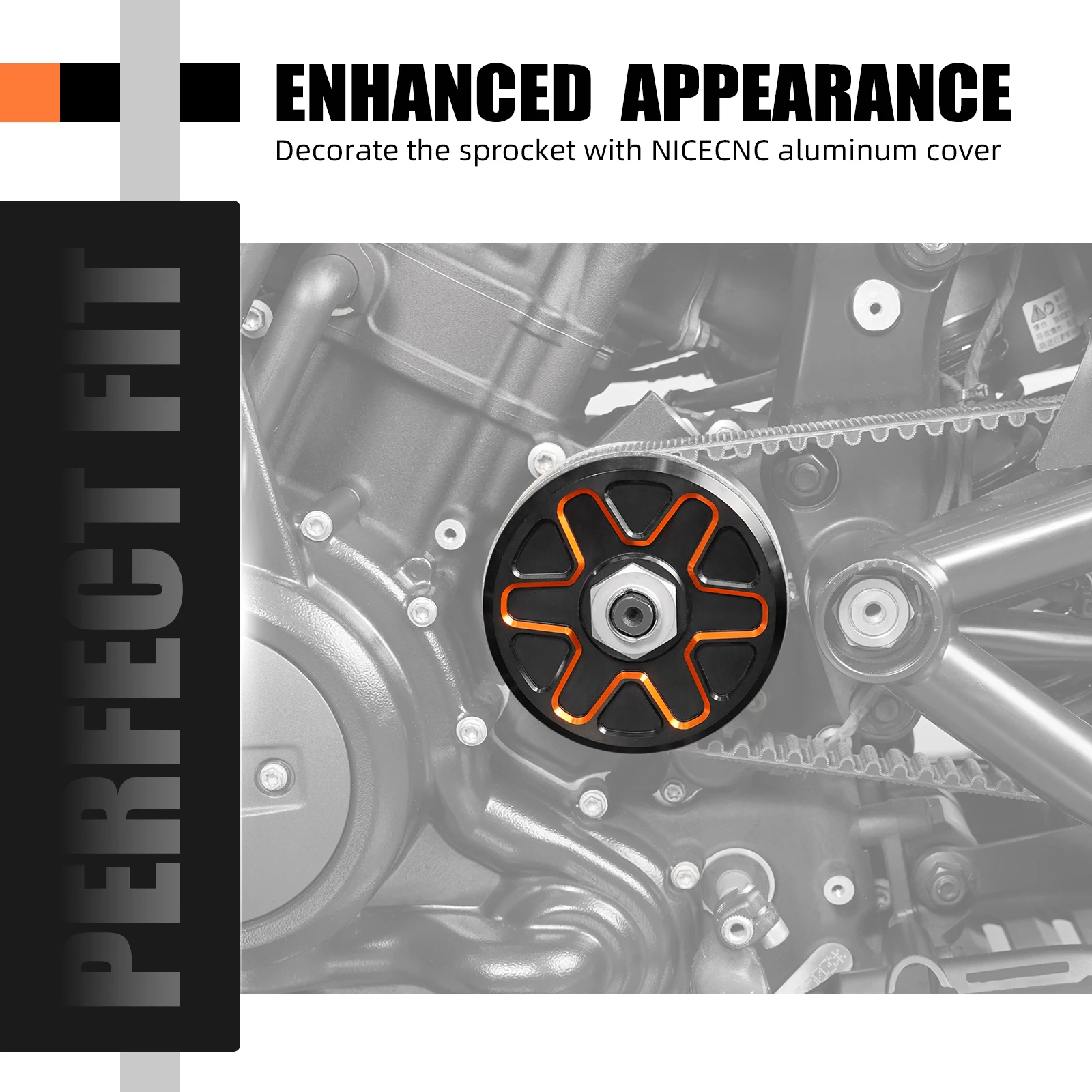 Front Wheel Sprocket Cover Guard For Harley Sportster S RH1250S 2021-2024 Nightster RH975 2023 2024 Special RH975S 2023-2024