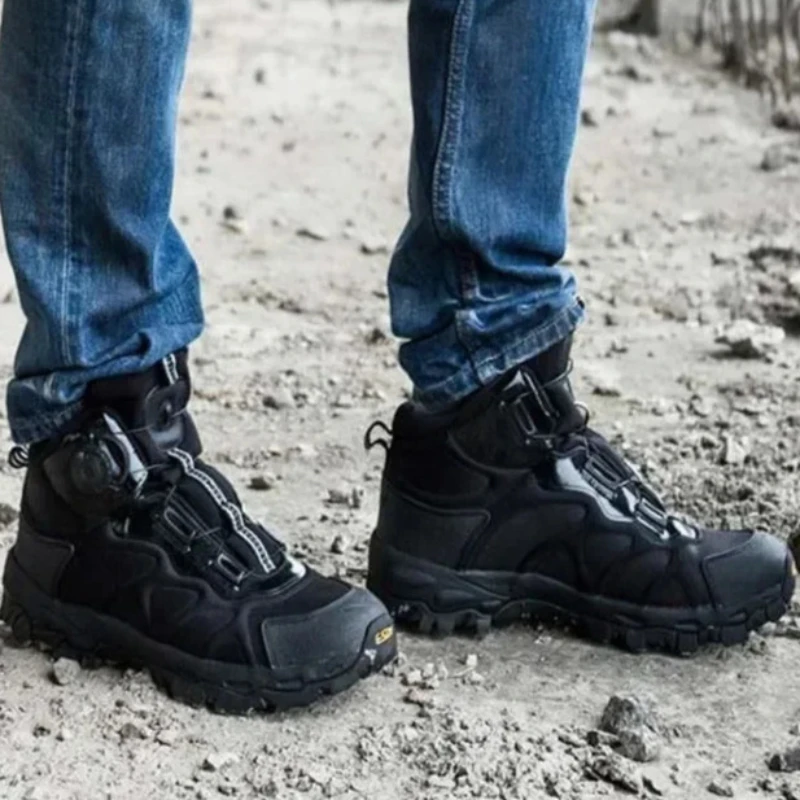 

Brand Tactical Hunting Combat Boots Outdoor Quick Reaction Military Breathable Men Shoes Ankle Boots Safety Climbing Shoes