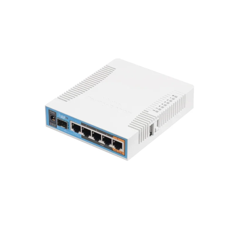 MIKROTIK NETWORKS RB962UiGS-5HacT2HnT hAP AC RouterBoard Triple Chain Access Point 802.11ac 2.4G&5G 1200Mbps