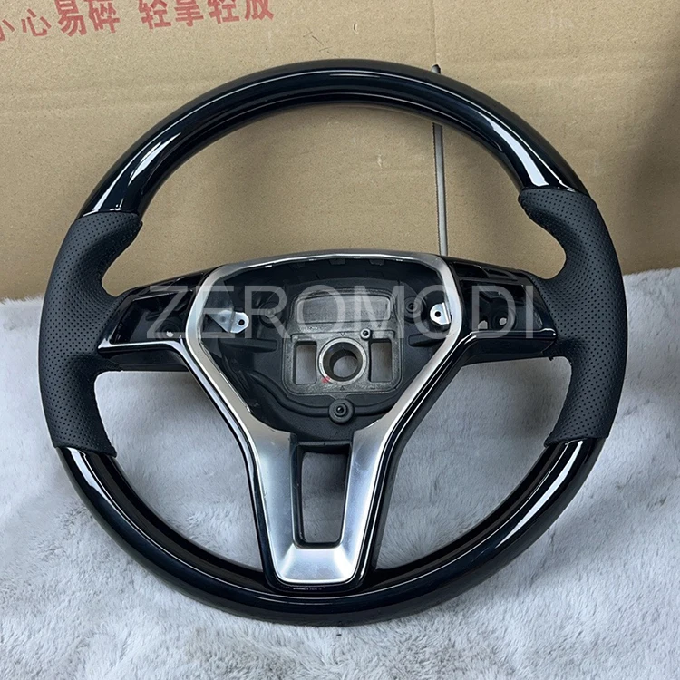For Mercedes custom Wood Wooden steering wheel A CLA W176 A B C E W204 C63 W246 W212