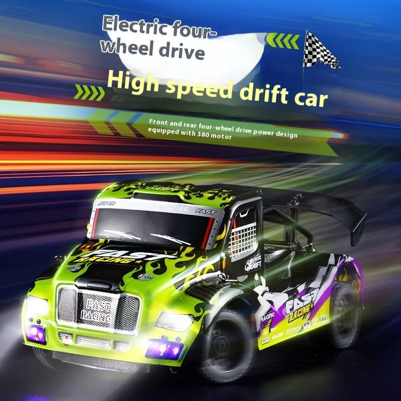 Scy 16304 16035 1:16 Rc Drifting Car Full-Scale Four-Wheel Drive High-Speed Drift Running Racing Sports Car Boys Toys