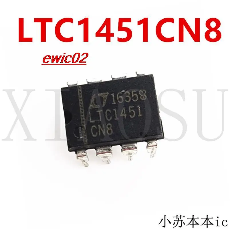 DIP8 IC LTC1451CN8สต็อกดั้งเดิม