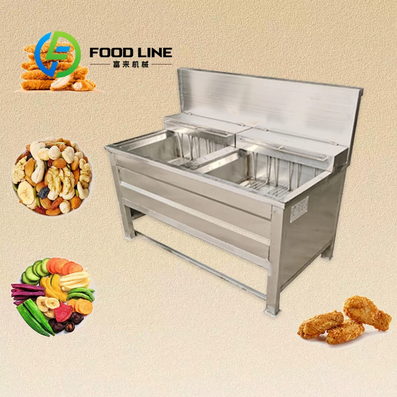 Máquina para freír patatas fritas, cacahuete, galleta de gambas de alta calidad