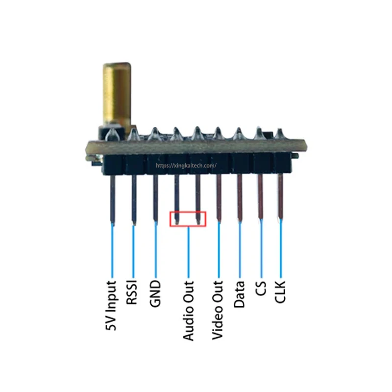 1,2G/1,3G VRX 800D 9CH Fernbedienung FPV VRX Professionelle Schutzbrillen Video Empfänger Geeignet Für FPV Quadcopter ferngesteuerte Drohne