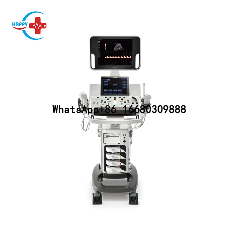 Best selling Mindray DC-40 trolley type medical ultrasound scanner usg machines 4D imaging ultrasonic instruments in good price