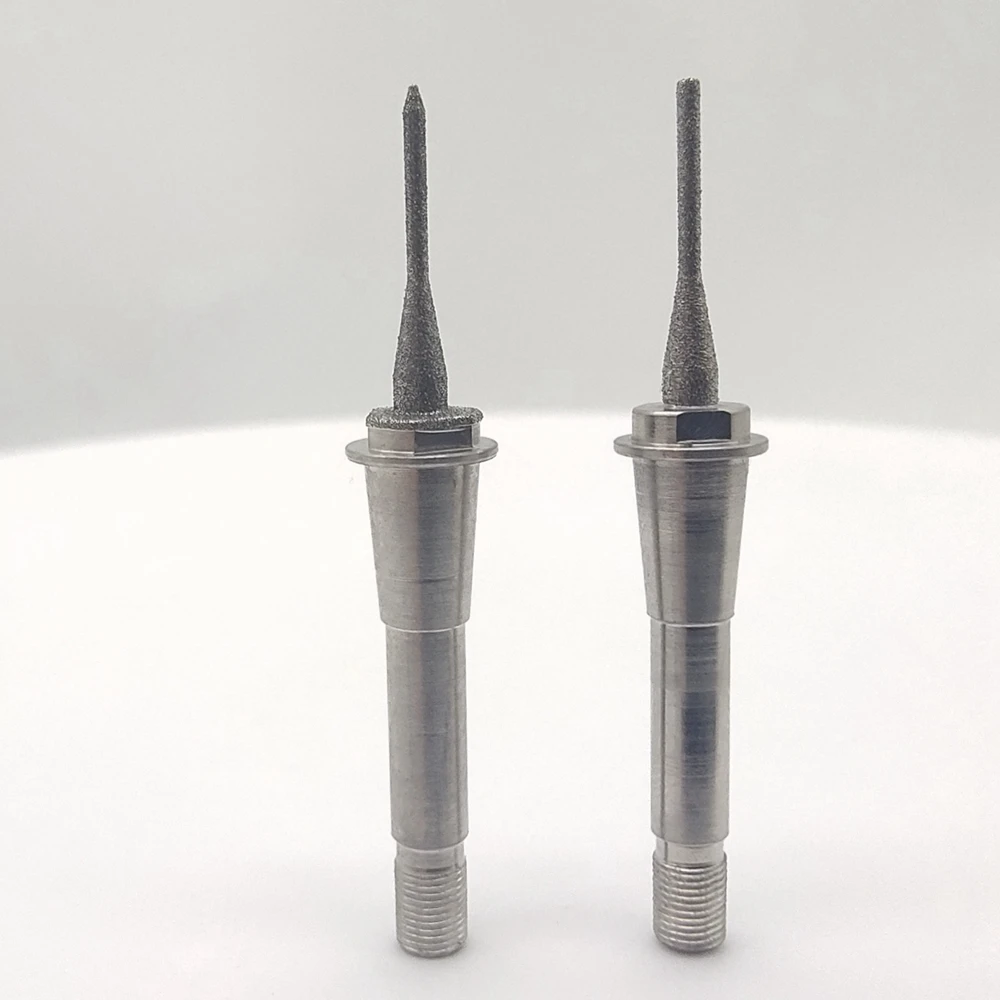 Sirona Inlab Cerec MCXL Bur Step Bur MCXL أسطوانة طحن ديسيليكات الليثيوم مدببة Bur 12S وFisher10 لمختبر CADCAM الأسنان #2