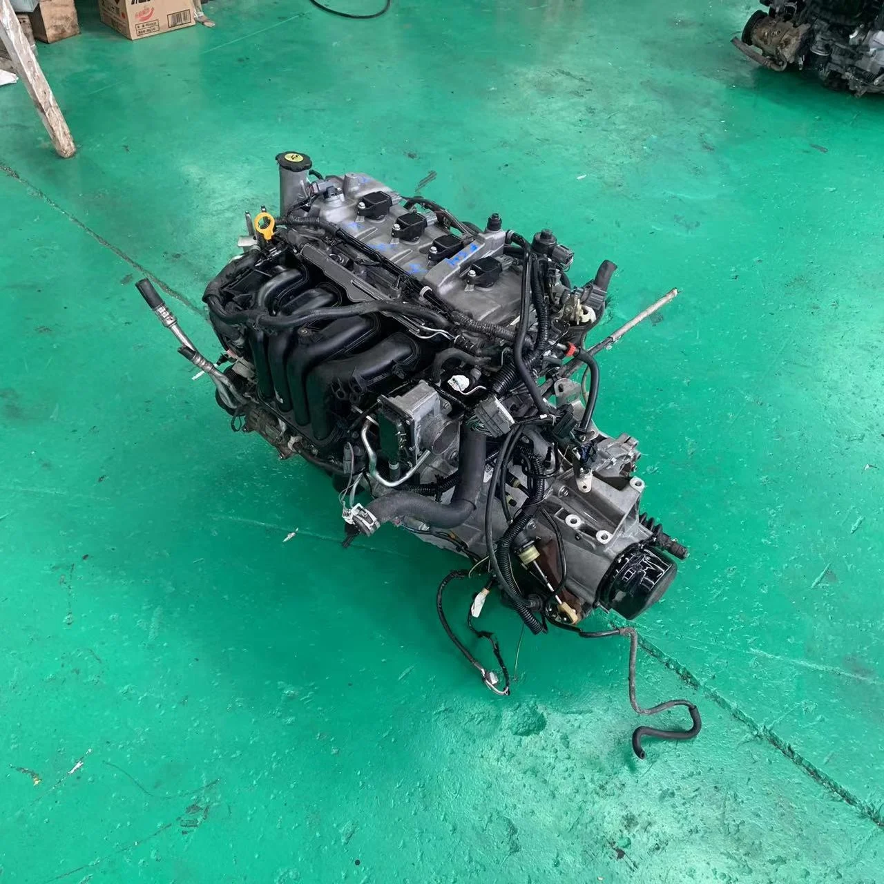 Ready to ship cars original engine parts for ZY Mazda Used gasoline engine