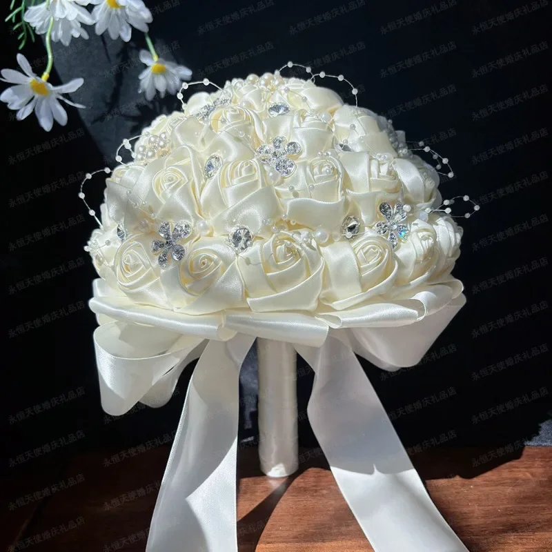 #Get married, get married, bouquet ball DIY wedding photography, pearl rhinestones, send girlfriends to take pictures, finished