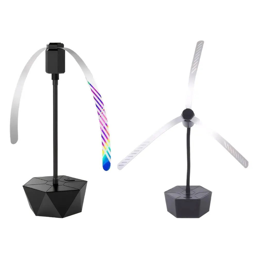 USB Rechargeable Fly Repellent Fan Portable Multi-Functional Insect Repellent Fan Safe Can Drive Flies Fly Fans for Food Outdoor