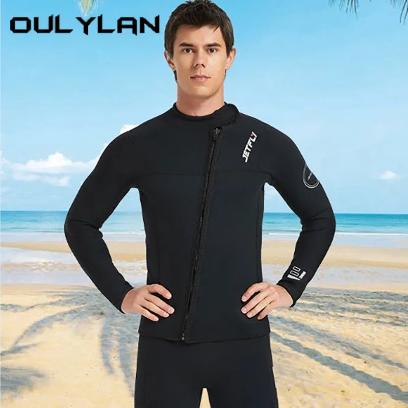 New 3MM Neoprene Wetsuit Underwater Keep Warm Diving Suit Kitesurf Surf Surfing Spearfishing Jacket Pants Clothes WetSuit