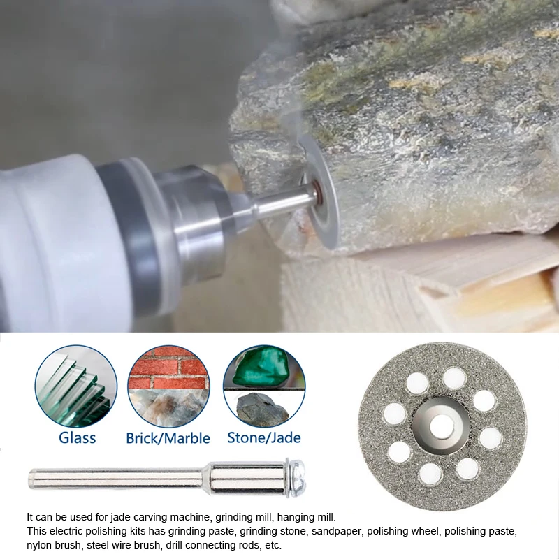 Imagem -03 - Xcan-kit de Acessórios para Ferramentas Rotativas Mini Polimento Lixamento Perfuração Conjunto de Moagem para Ferramentas Rotativas Dremel 100217 Unidades Haste 8