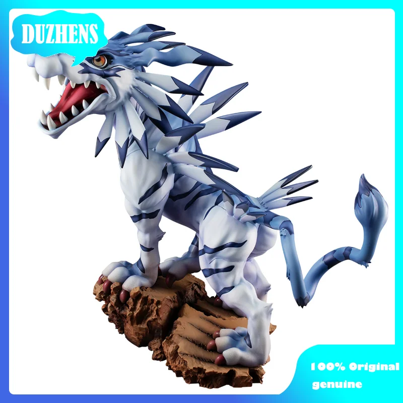 

MegaHouse Original:Digital Monster Garurumon 28cm PVC Action Figure Anime Figure Model Toys Figure Collection Doll Gift