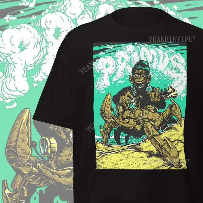 

Футболка Primus, рок-группа 90-х годов, подарок для рокеров Primus Sucks, готическая трэш-мелодик, новая металлическая группа, хлопок с коротким рукавом