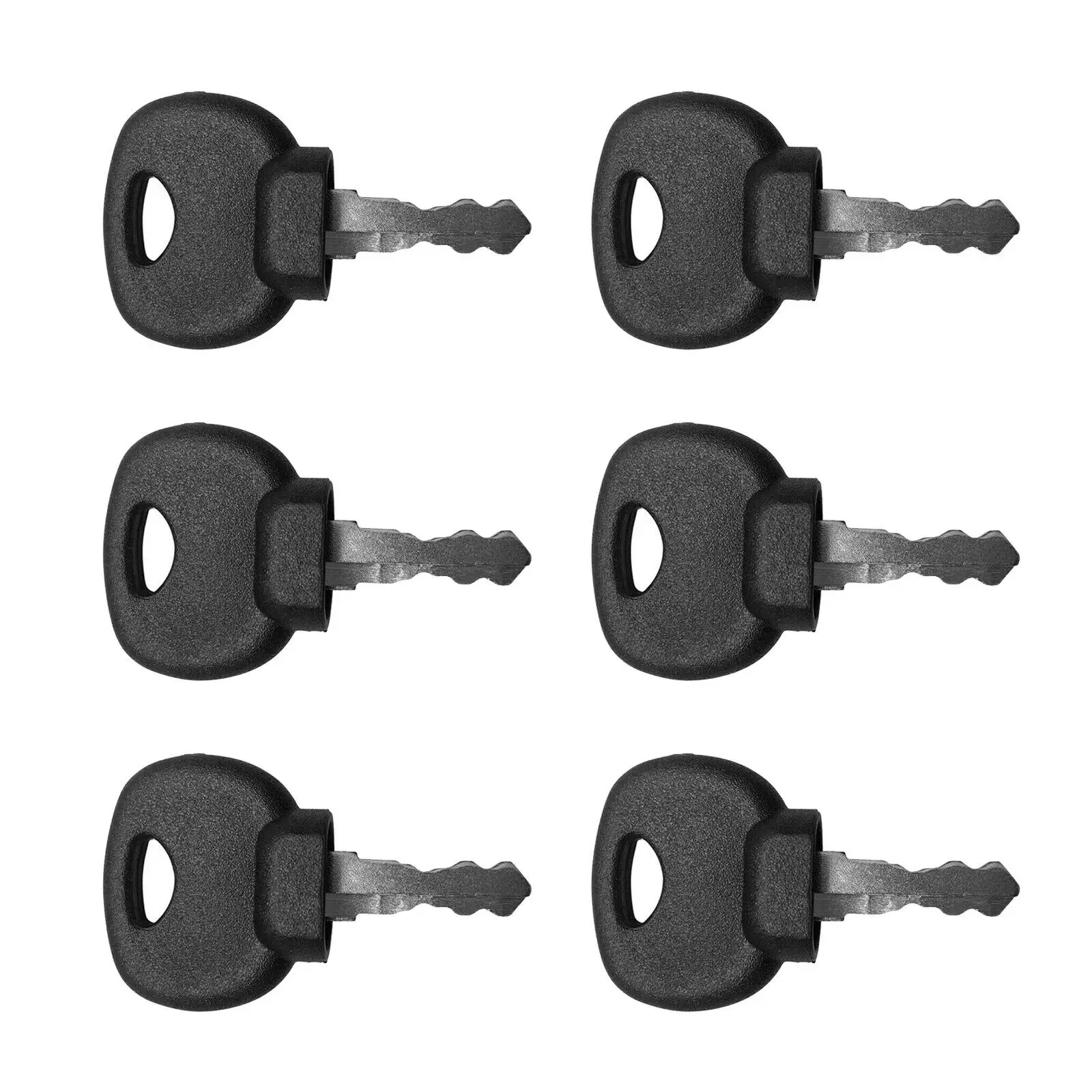 1/6/10pcs Ignition Key Plant Application Spare 14607 For Jcb Bomag Hatz Manitou Tractor Car Replacement Parts