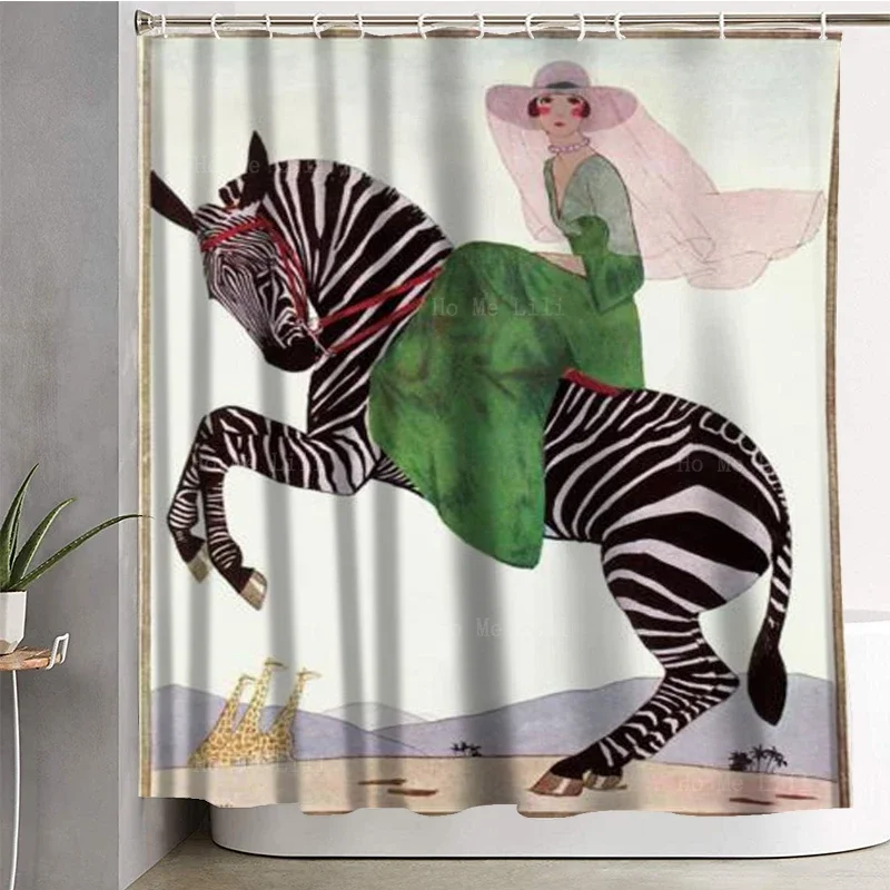 Bizarre Bride Fantasy Girl Tarot Realism Romantic Woman Laminated Weed Fairy Vintage Vogue Covers Shower Curtain By Ho Me Lili image 3