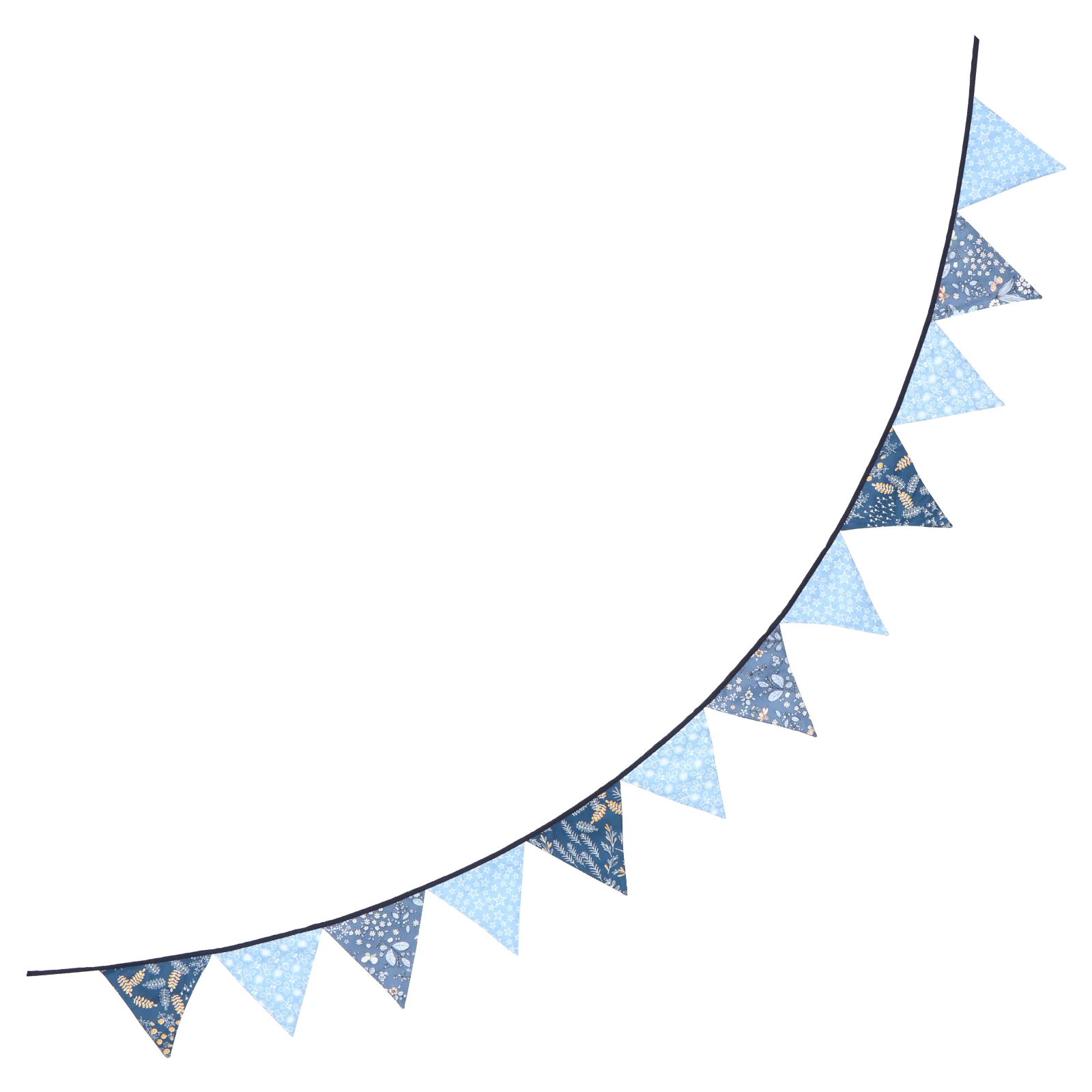 

Cotton Triangular Banners Party Flags Wedding Hanging Pennant Home Decoration String Flags For Events Photo Shoot Outdoor