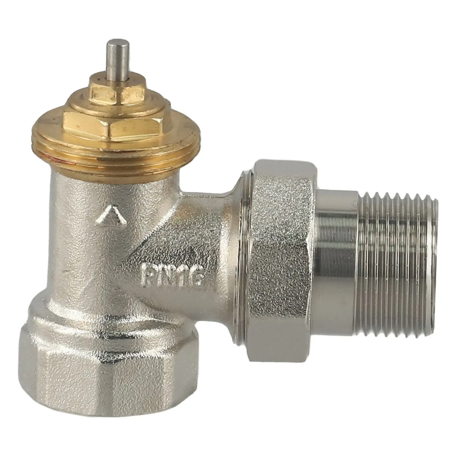 DN20 Thermostatic Valve DN15 DN20 Self-Regulating Valve Vertical Installation Brass Construction For Indoor Temperature Control