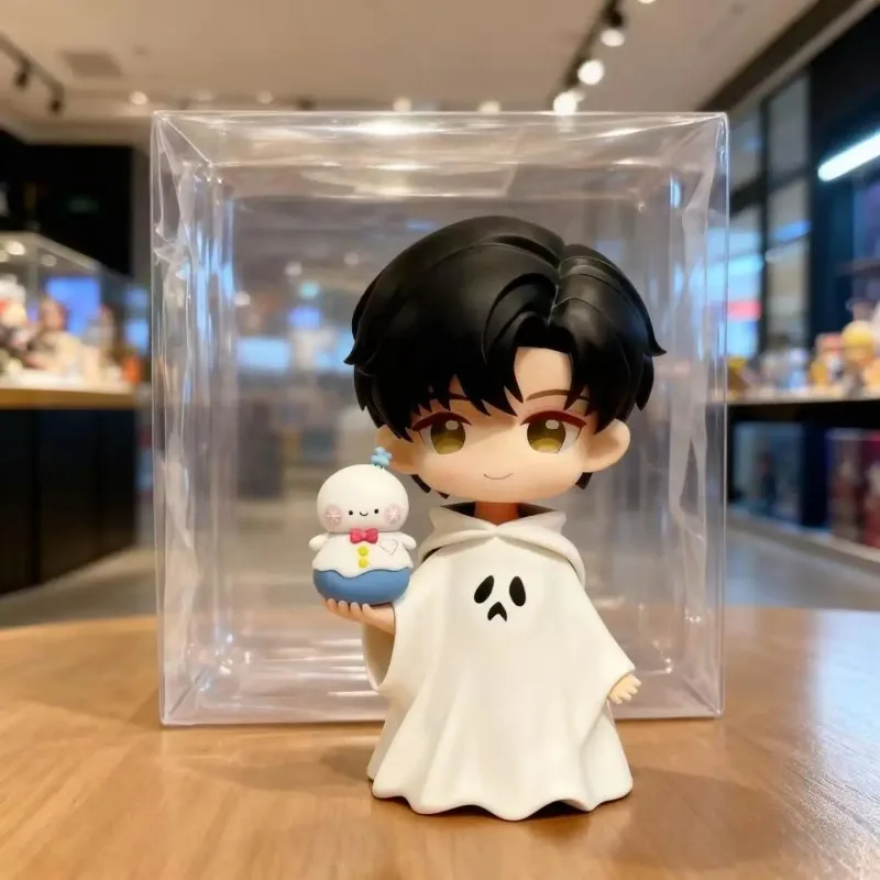 Amour et espace profonde Sylus Xavier Cosplay Anime Q Versions figurine fantôme Kits de Garage dessin animé ornement de bureau cadeau d'halloween